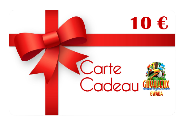 Carte-cadeau Guyajeux Gwada