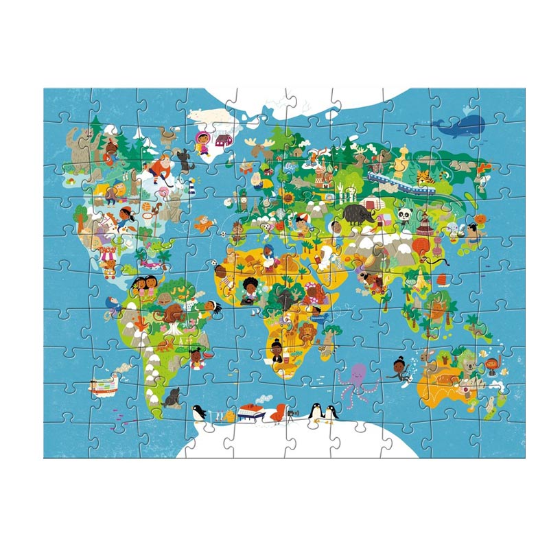 Puzzle Carte du monde